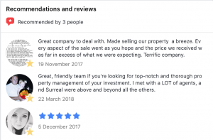 facebook review of property management at surreal property group